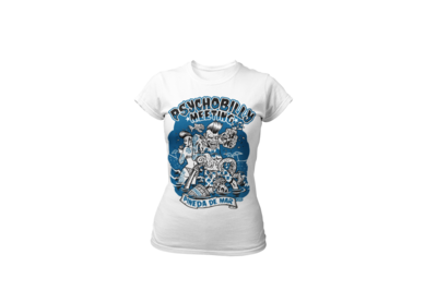 PSYCHOBILLY MEETING 2019 T-SHIRT WOMAN BY PASKAL