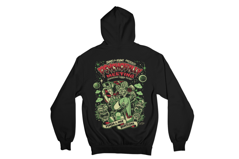 PSYCHOBILLY MEETING 2019 Hoodie ZIP by SOLRAC