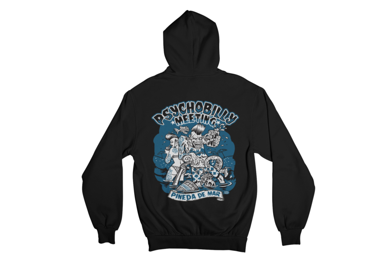 PSYCHOBILLY MEETING 2019 Hoodie ZIP by PASKAL