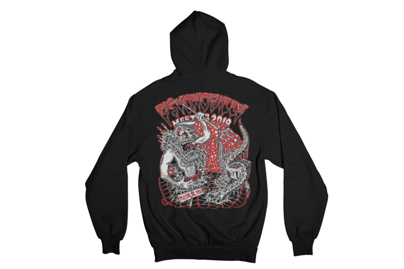 PSYCHOBILLY MEETING 2018 Hoodie ZIP by OLAFH