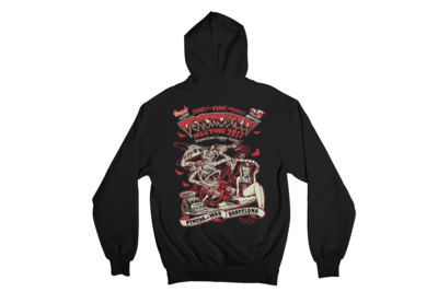 PSYCHOBILLY MEETING 2017 Hoodie ZIP by SOLRAC MEN