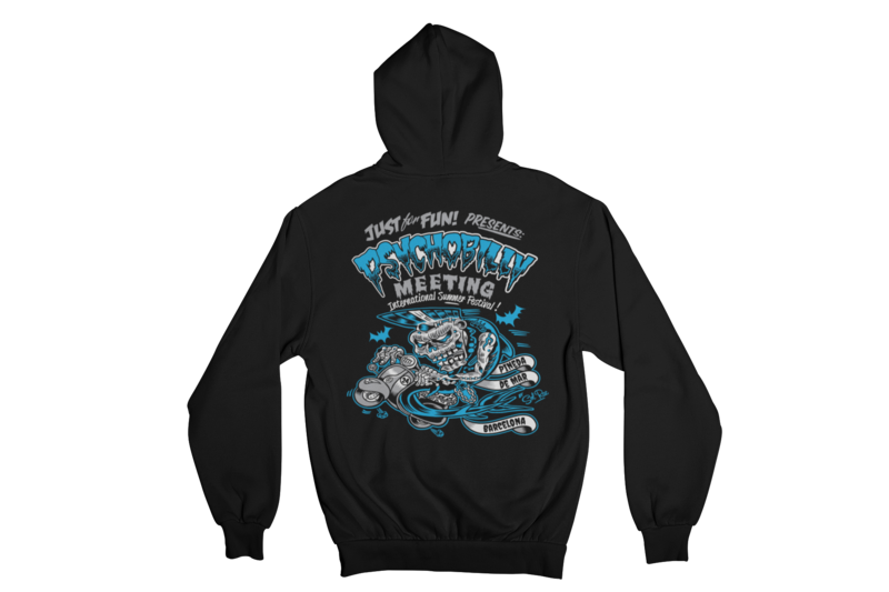 PSYCHOBILLY MEETING 2016 Hoodie ZIP by SOLRAC