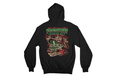 PSYCHOBILLY MEETING 2015 Hoodie ZIP by SOLRAC WOMAN