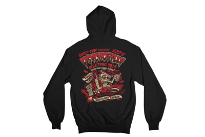 PSYCHOBILLY MEETING 2014 Hoodie ZIP by SOLRAC MEN