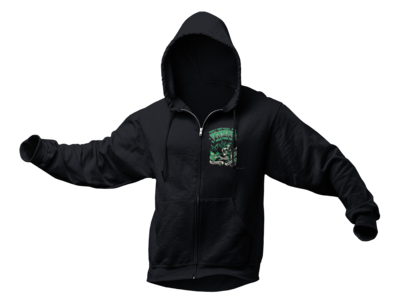 PSYCHOBILLY MEETING 2013 Hoodie ZIP by SOLRAC WOMAN