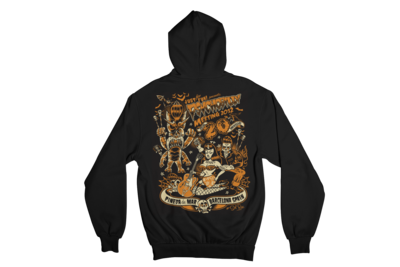 PSYCHOBILLY MEETING 2012 Hoodie ZIP by SOLRAC MEN