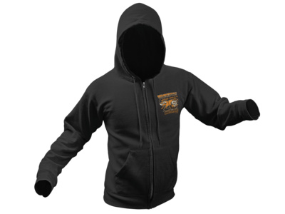 PSYCHOBILLY MEETING 2012 Hoodie ZIP by SOLRAC WOMAN