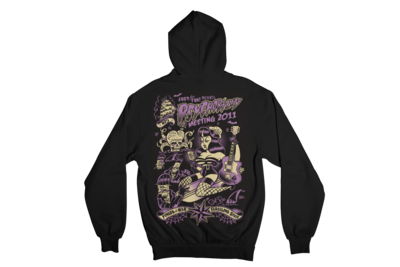 PSYCHOBILLY MEETING 2011 Hoodie ZIP by SOLRAC MEN