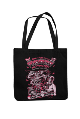 Cotton Bag Psychobilly meeting design by Solrac 2017