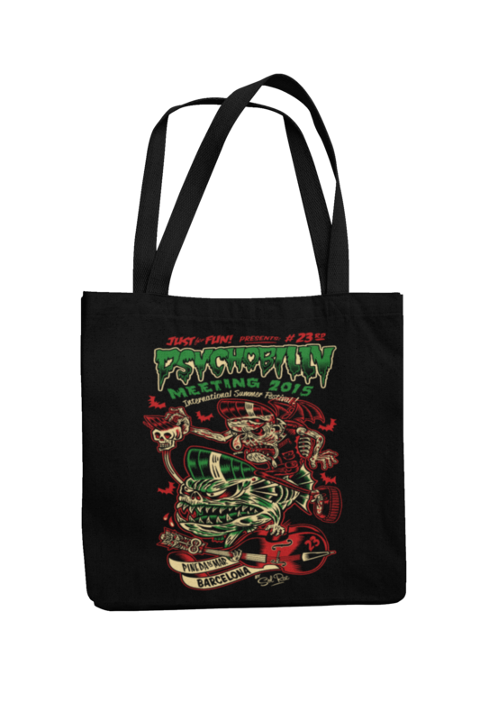 Cotton Bag Psychobilly meeting design by Solrac 2015