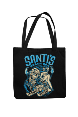 Cotton Bag Santi´s beach bar design by Solrac 2019