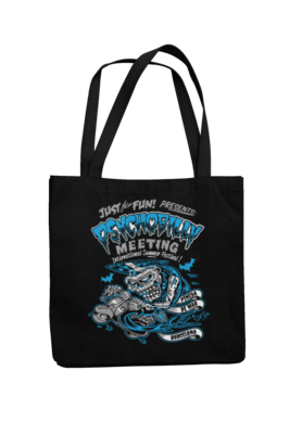 Cotton Bag Psychobilly meeting design by Solrac 2016