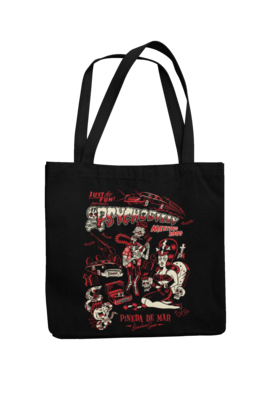 Cotton Bag Psychobilly meeting design by Solrac 2009