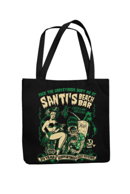 Cotton Bag Santi´s beach bar design by Solrac 2012