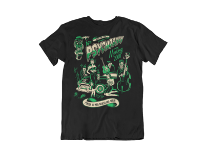 PSYCHOBILLY MEETING 2008 T-SHIRT MEN by SOLRAC