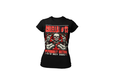 PSYCHOBILLY MEETING 2005 T-SHIRT WOMAN BY EMPIRE 32
