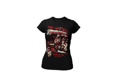 PSYCHOBILLY MEETING 2010 T-SHIRT WOMEN by SOLRAC