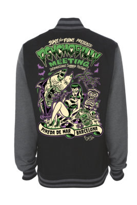VARSITY PSYCHOBILLY MEETING 2018 UNISEX BY SOLRAC