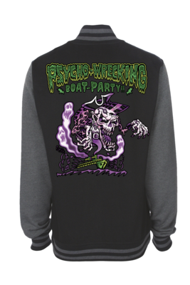 VARSITY JACKET PSYCHO WRECKING BOAT PARTY UNISEX
