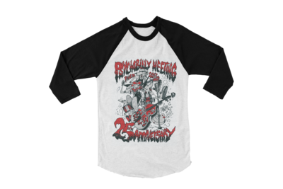 PSYCHOBILLY MEETING 2017 BASEBALL LONG SLEEVE By HERTIN UNISEX