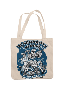 Cotton Bag Psychobilly meeting design by PASKAL 2019
