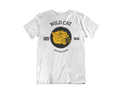WILDCAT HOT ROD TEAM T-SHIRT FOR MEN