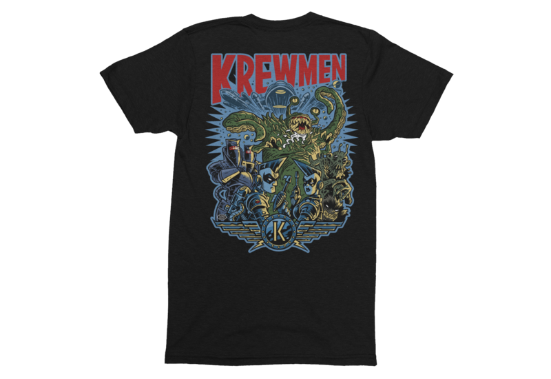 KREWMEN  tshirt for MEN by PASKAL