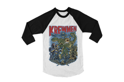 KREWMEN BASEBALL LONG SLEEVE By PASKAL UNISEX