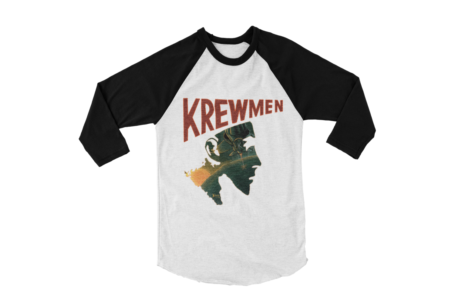KREWMEN LOGO BASEBALL UNISEX LONG SLEEVE By KING RAT