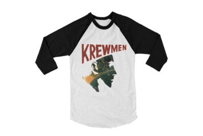 KREWMEN LOGO BASEBALL UNISEX LONG SLEEVE By KING RAT