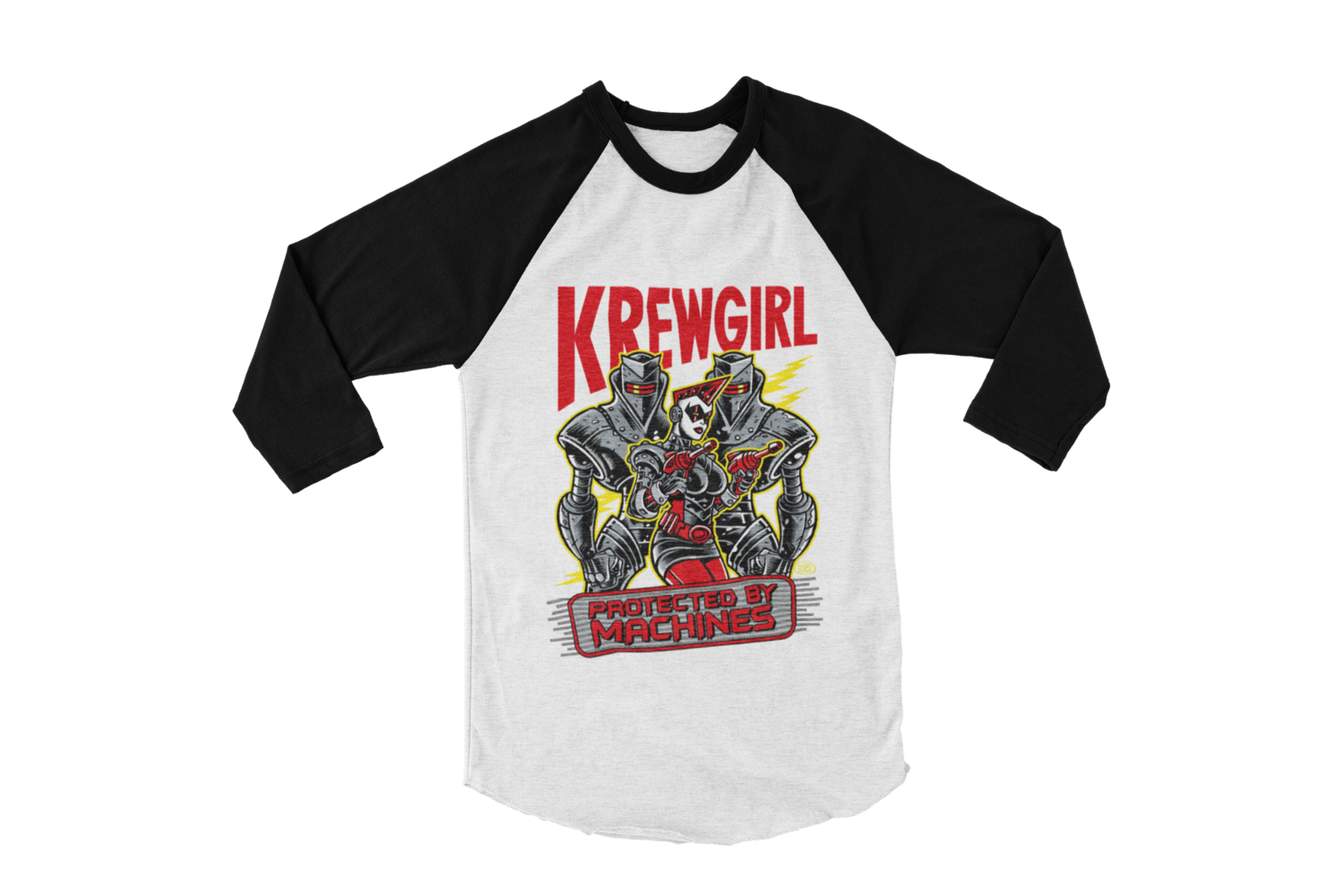 KREWGIRL BASEBALL LONG SLEEVE By PASKAL UNISEX