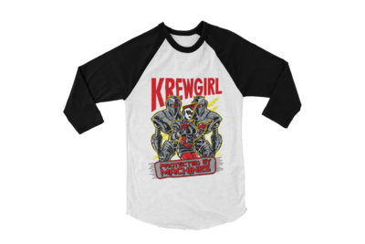 KREWGIRL BASEBALL LONG SLEEVE By PASKAL UNISEX