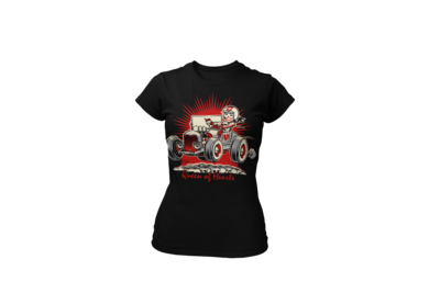 QUEEN OF HEARTS T-SHIRT WOMAN by Ger &quot;Dutch Courage&quot; Peters artwork