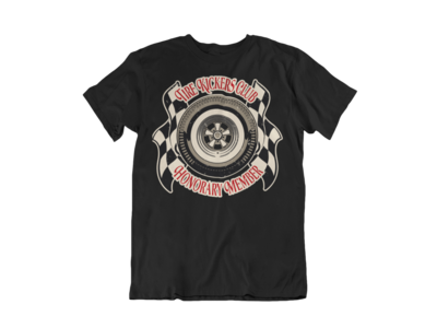 TIRE KICKERS CLUB T-SHIRT MAN BY Ger &quot;Dutch Courage&quot; Peters artwork