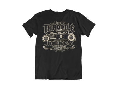 THROTTLE JOCKEY &quot;Wrench a Holic&quot; T-SHIRT MAN BY Ger &quot;Dutch Courage&quot; Peters artwork