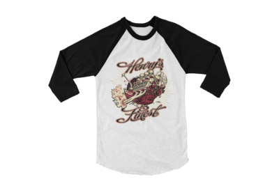 HENRYS FINEST BASEBALL LONG SLEEVE UNISEX BY Ger &quot;Dutch Courage&quot; Peters artwork