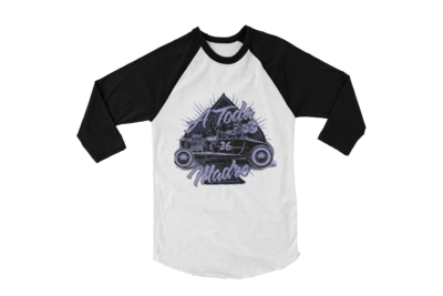 A TODA MADRE BASEBALL LONG SLEEVE UNISEX BY Ger &quot;Dutch Courage&quot; Peters artwork