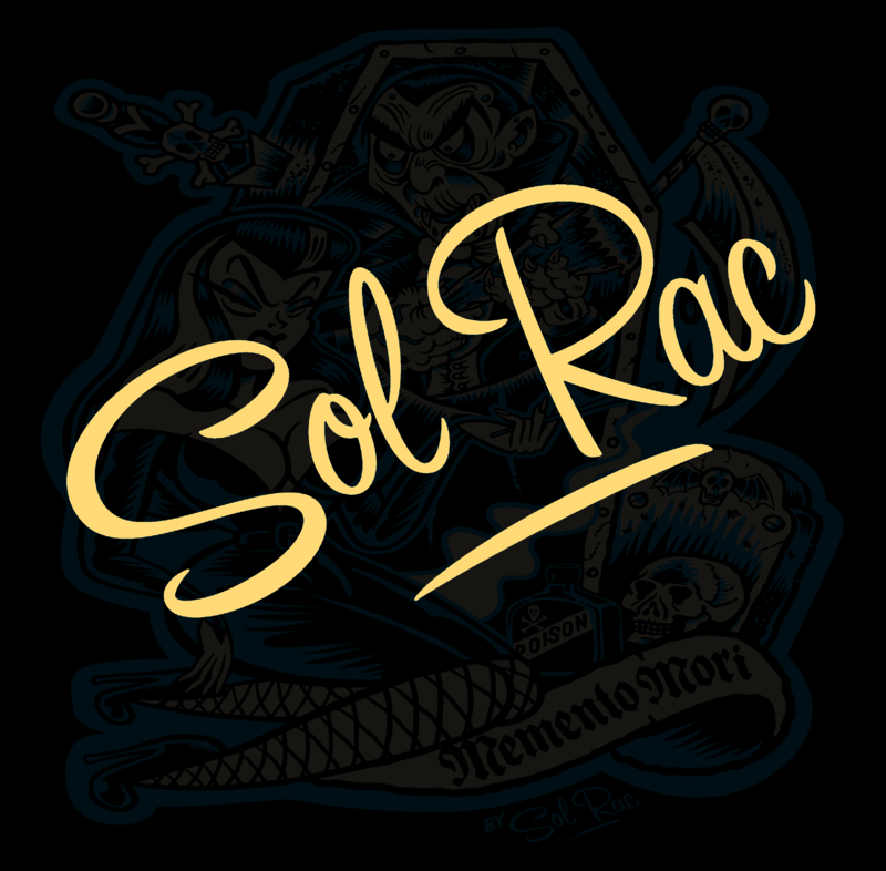 Sol Rac "Wild Rockin Artwork"