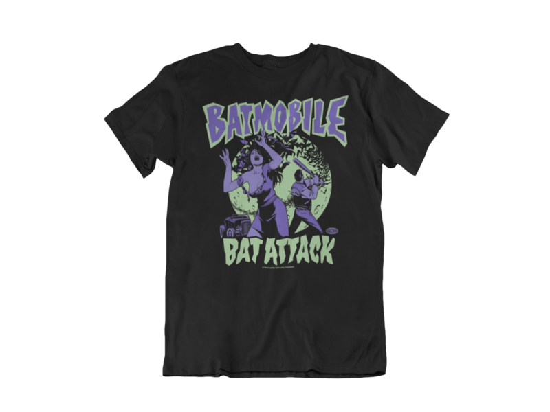 BATMOBILE "Bat Attack" tshirt for MEN