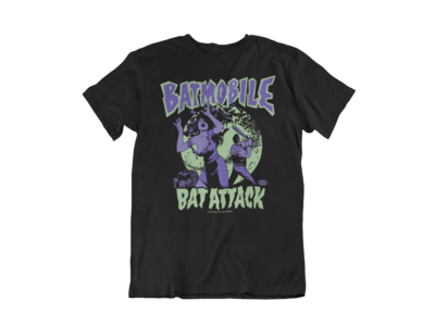 BATMOBILE &quot;Bat Attack&quot; tshirt for MEN