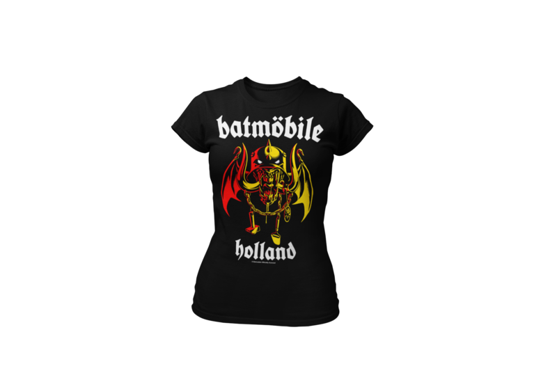 BATMOBILE "Batmohead"  tshirt for WOMEN