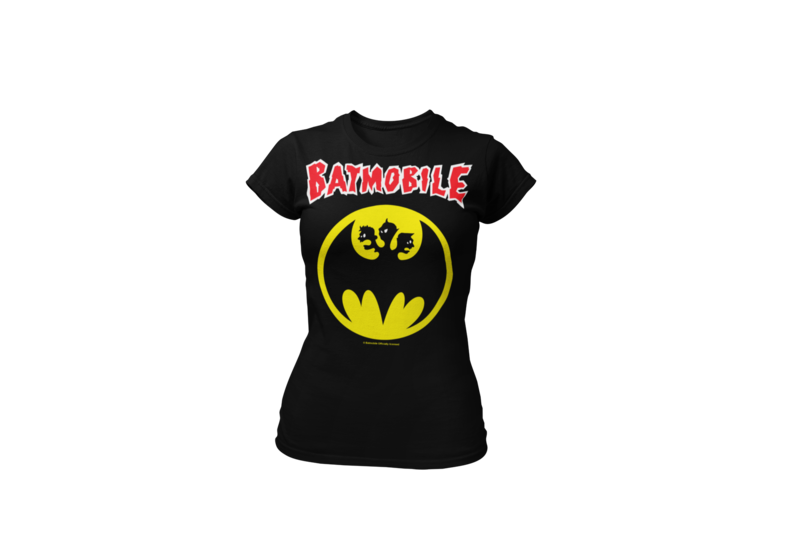 BATMOBILE "BATMOLOGO"  tshirt for WOMEN