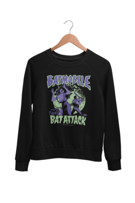 BATMOBILE SWEATSHIRT &quot;Bat attack&quot; UNISEX