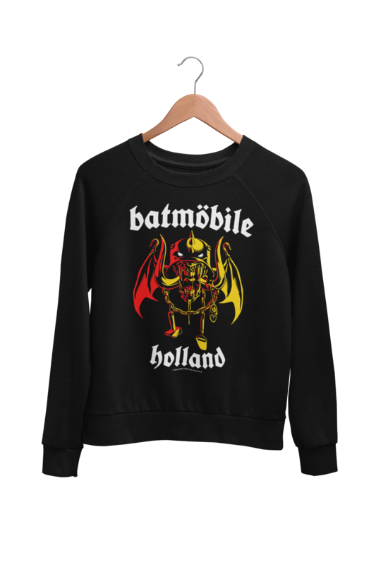 BATMOBILE SWEATSHIRT "Batmo Head" UNISEX