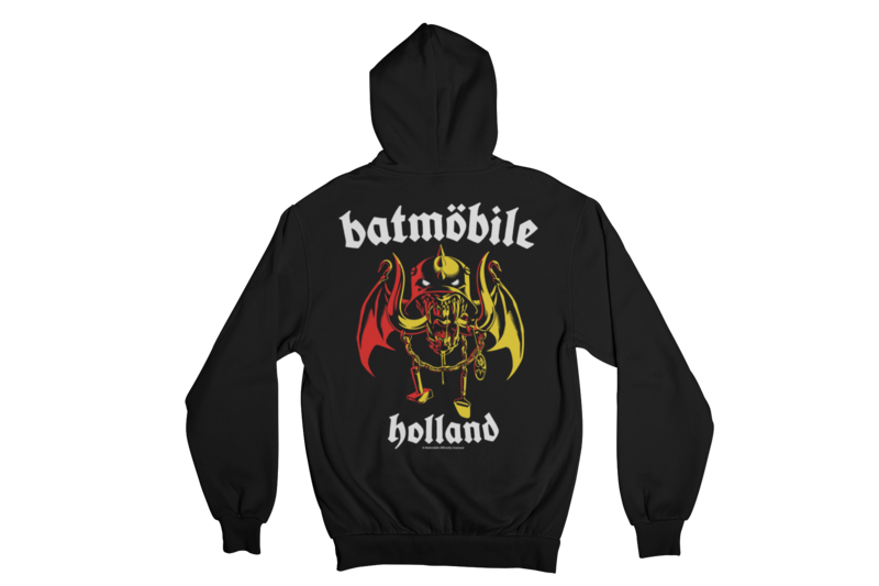 BATMO HEAD HOODIE ZIP