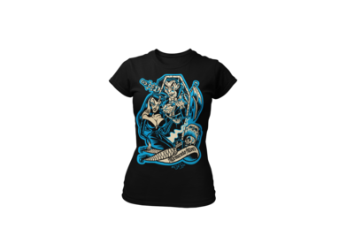 MEMENTO MORI T-SHIRT WOMAN by SOL RAC