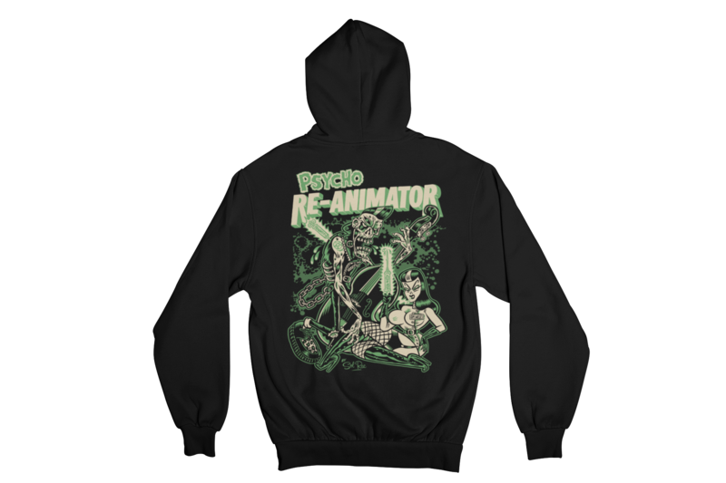 RE-ANIMATOR HOODIE ZIP BY SOLRAC