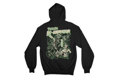 RE-ANIMATOR  HOODIE ZIP for MEN by SOL RAC