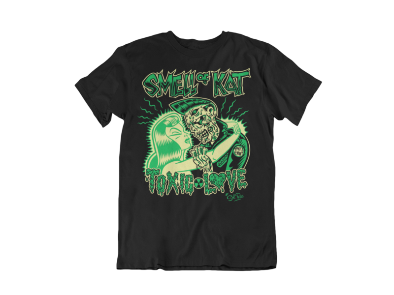 SMELL OF KAT "TOXIC LOVE" tshirt for MEN BY SOLRAC