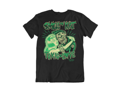 SMELL OF KAT &quot;TOXIC LOVE&quot; tshirt for MEN BY SOLRAC